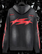 Hellstar Motion Blur Hoodie