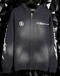 Hellstar Logo Zip-Up Black