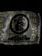Hellstar Chrome Logo T-Shirt en color negro