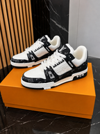 Louis Vuitton LV Trainer - blanco y negro