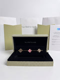 Pulsera Rosa Pastel y Oro Amarillo | Van Cleef & Arpels 5pz