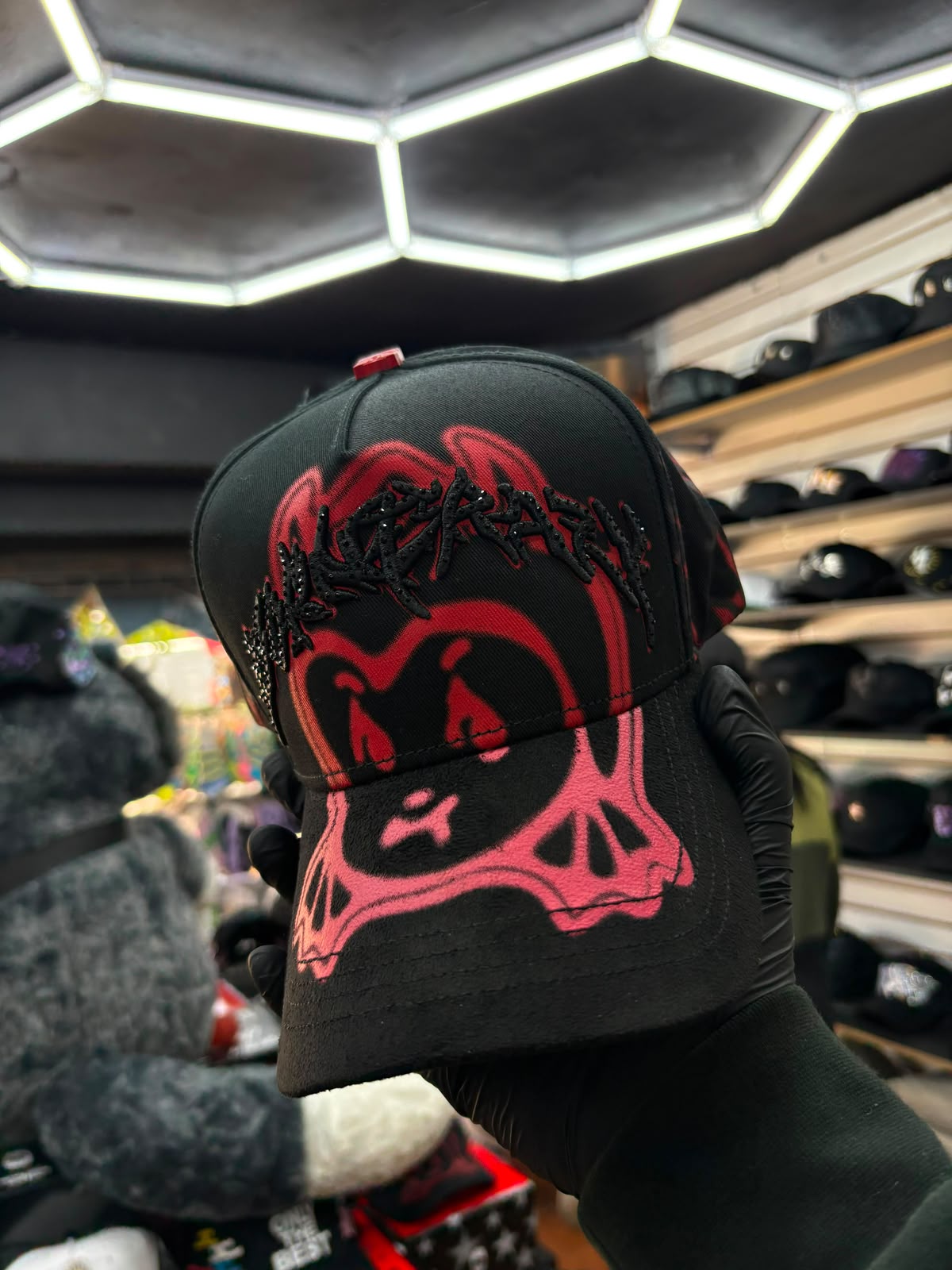 Barbas Hats - Born Crazy Black/Red
