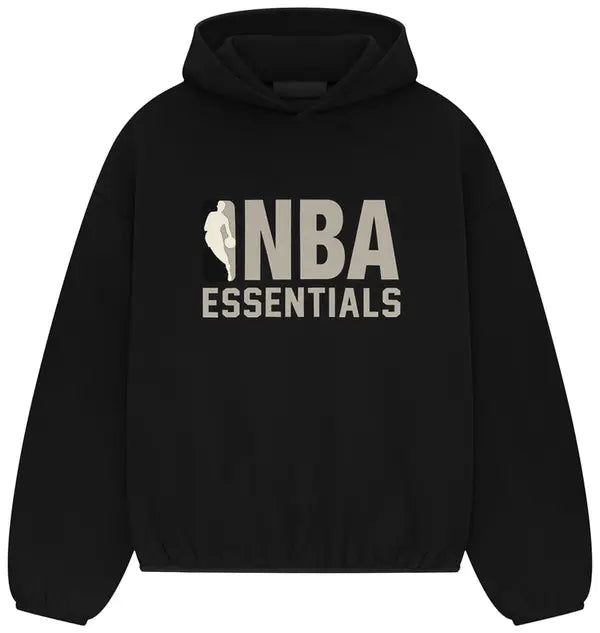 Fear of God Essentials x NBA Hoodie 'Black'